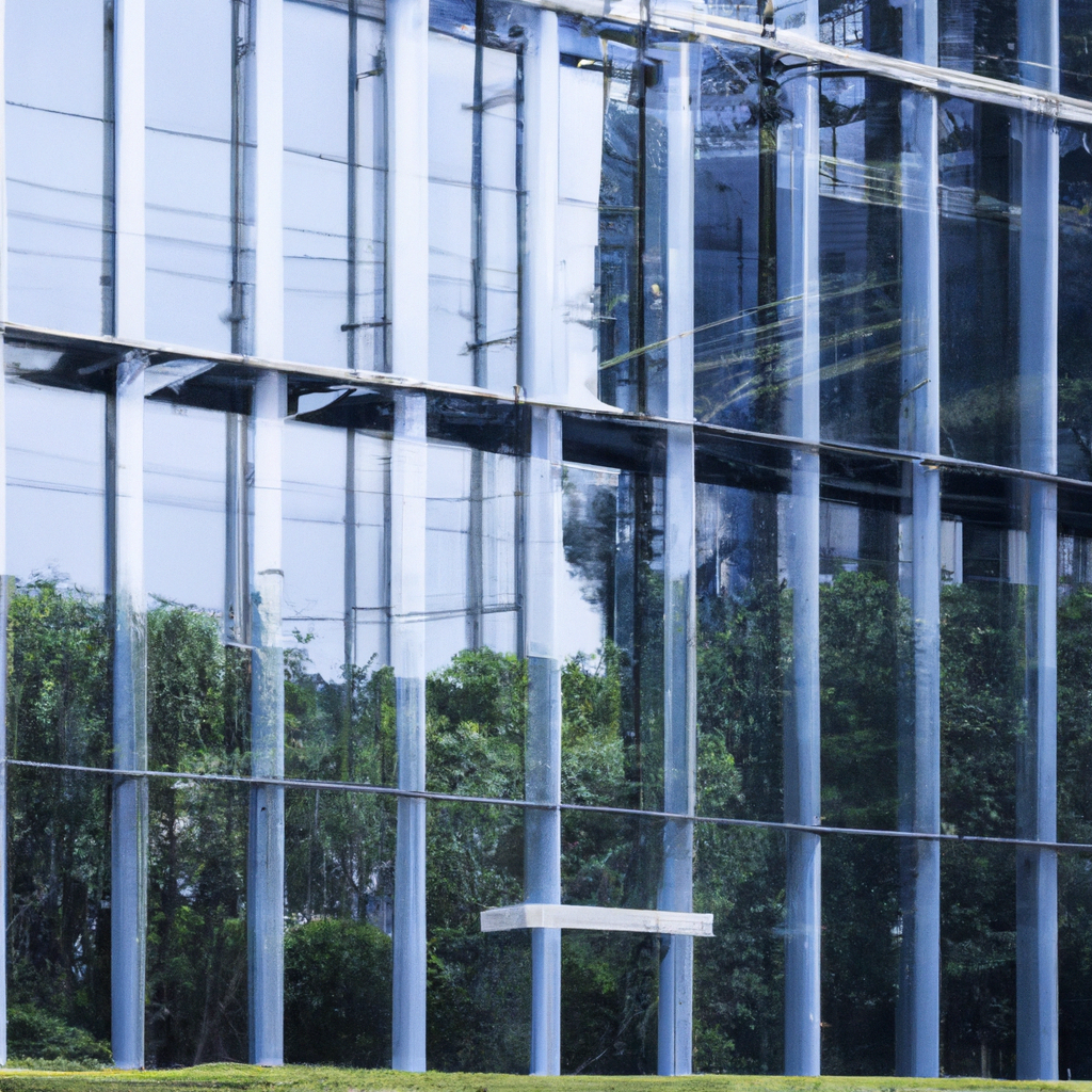 مبنى الحوائط الساتر الزجاجي الفولاذي