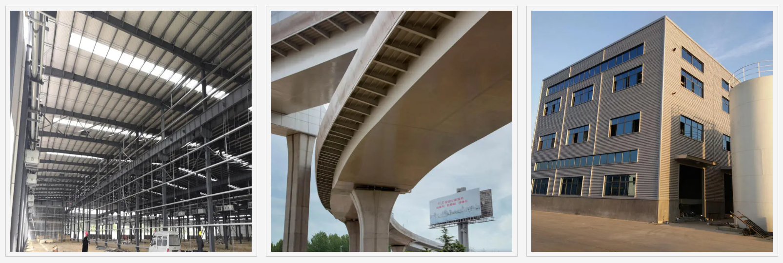 الأنواع المختلفة للمباني ذات الهيكل الفولاذي